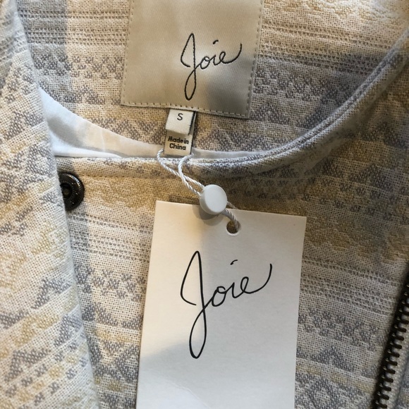 Joie shirt/blazer. Brand new with tags. - Picture 3 of 3